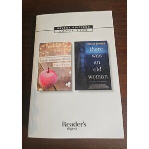 Reader's Digest Large Print 2 in 1 Books There Was an Old Woman First Frost